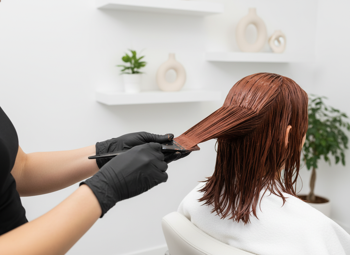 Barvanje las s Schwarzkopf izdelki